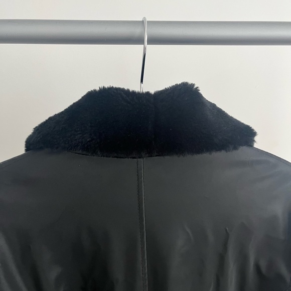 ACTUELLE Prêt à Porter Black Trench Coat - Picture 8 of 10